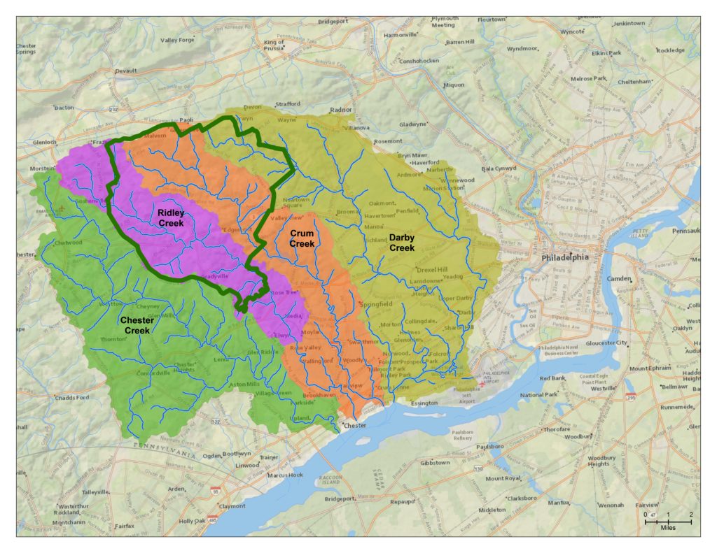 Regional Watersheds Map August 2018