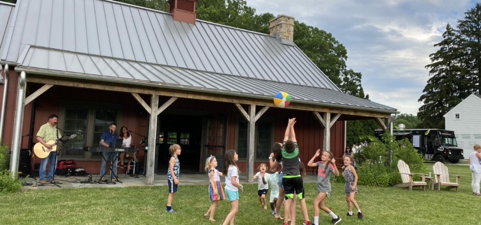 Outside the Rushton Conservation Center