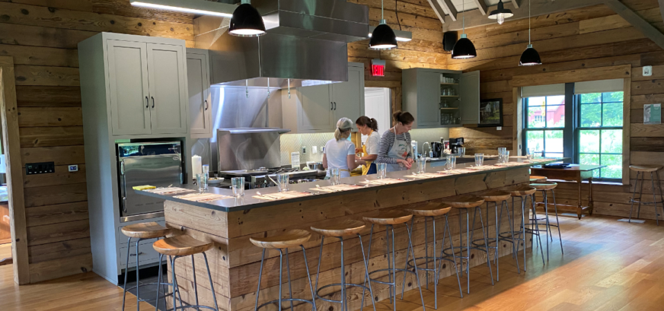 Rushton Conservation Center Interior Bartop