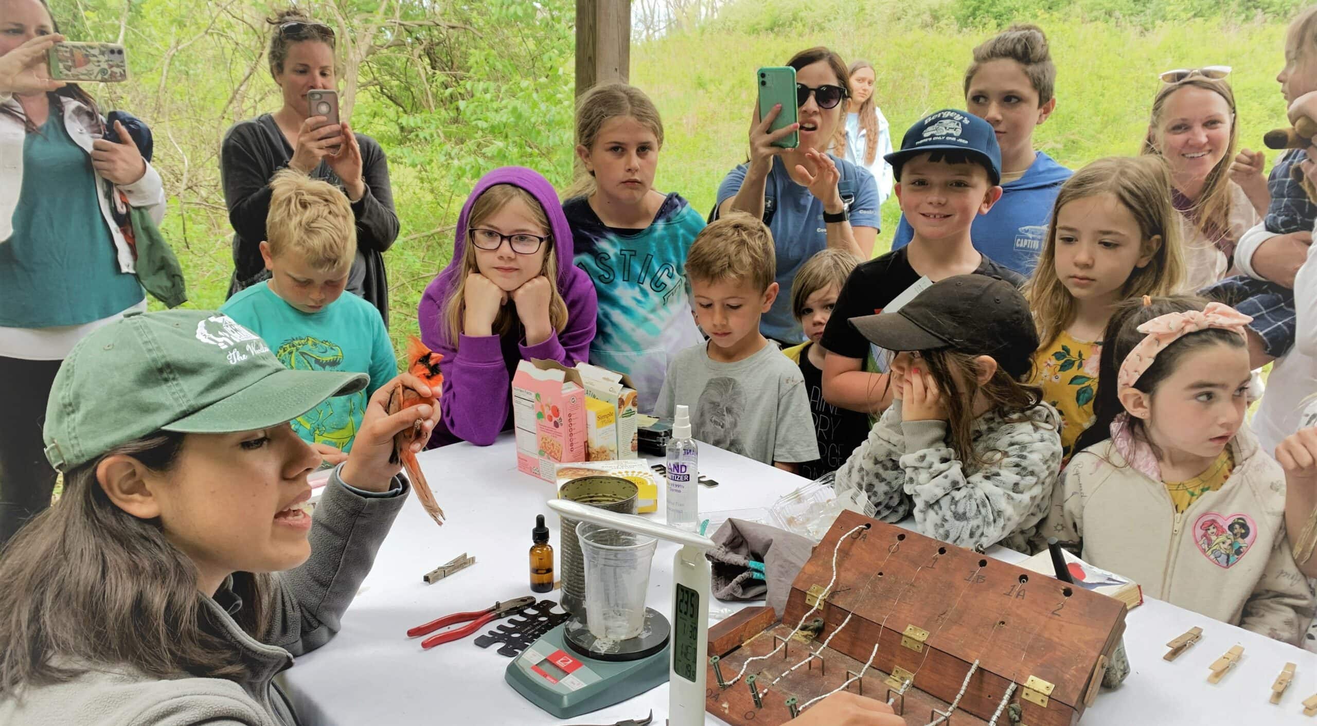 Rushton Woods Preserve Banding Station.