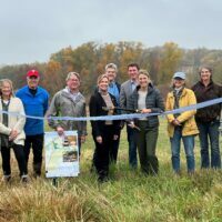 Kirkwood Preserve Ribbon Cutting with County Commissioners, DCNR, WCT, Willistown Township